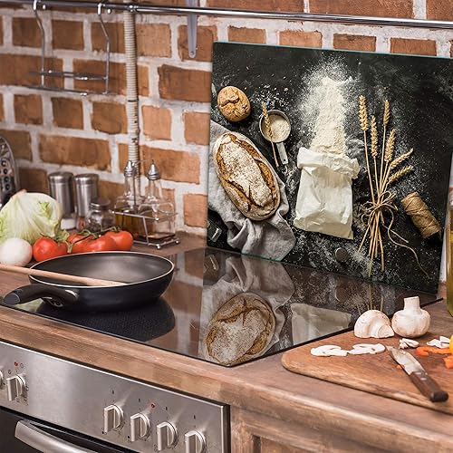 TMK Plaque de protection pour plaque de cuisson en verre 60 x 52 cm - Nail Gallerys