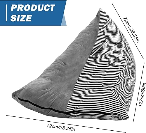 SPORWAY Pouf de Rangement pour Enfants - Pliable, Extra Large 200 L - Siège de Canapé Sans Rembourrage - Nail Gallerys