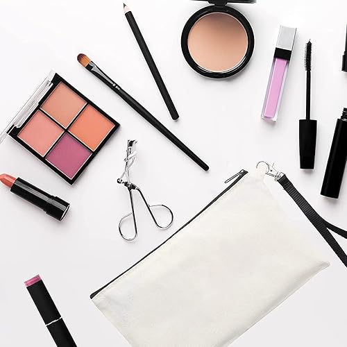 Lot de 10 sacs vierges épais pour sublimation - 20 x 14 cm - Avec cordon de serrage - Pour transfert thermique et sublimation - Avec cordon de serrage, blanc - Nail Gallerys