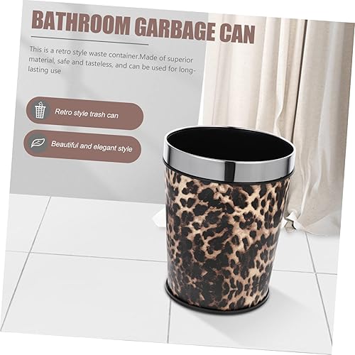 OFFSCH Poubelle Acier Inoxydable De Style Rétro Pour Salle De Bain Corbeille À Déchets Pratique Usage Domestique - Nail Gallerys