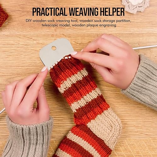 WANDGU 8 pièces planches à chaussettes avec indication de taille : gabarit chaussettes taille 14-29 pour tricot, tendeurs de chaussettes bloqueurs de chaussettes bloqueurs de chaussettes comme aide au - Nail Gallerys