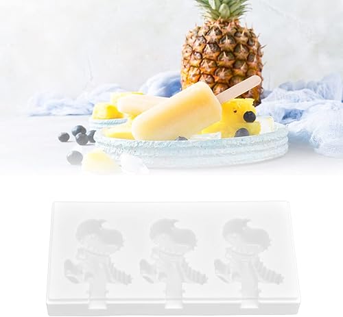 Moule de fabricant de crème glacée en silicone, facile à utiliser facile à utiliser pour la cuisine à la maison bricolage (4 consecutive triangle ice sticks) - Nail Gallerys