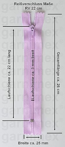 Fermetures éclair 22 cm Assortiment 39 pièces – Non divisible – 39 couleurs - Nail Gallerys