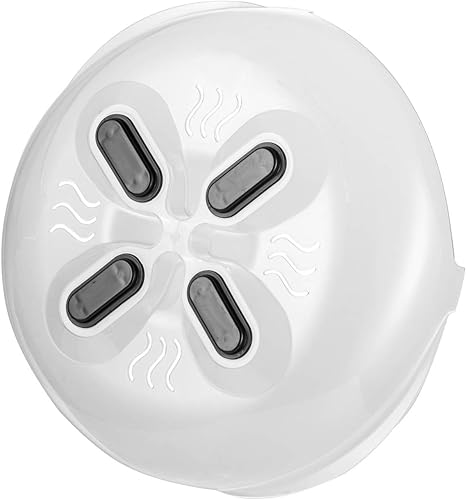 Couvercle pour micro-ondes Couvercle anti-éclaboussures transparent 30cm - Nail Gallerys