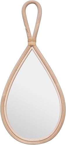 Atmosphera - Set de 2 miroirs Goutte Carmen - rotin - Nail Gallerys