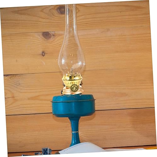 HOLIDYOYO 1ensemble Support De Mèche De Lampe À Huile Kérosène Avec Mèche De Remplacement Pour Lampe Rétro Vintage Accessoires Pratiques Pour Brûleurs À Huile - Nail Gallerys