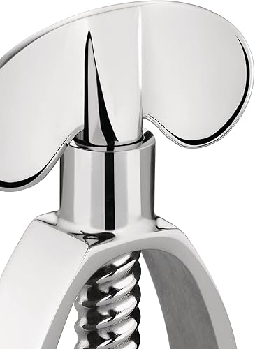 Alessi Farfalla EM10 - Casse-Noisette Design, avec Poignée Papillon, en Acier Inoxydable Poli 18/10 - Nail Gallerys