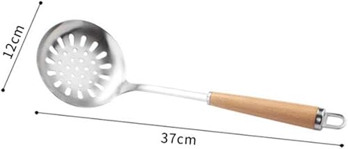 Amosfun Passoire En Acier Inoxydable Avec Manche En Bois Ustensile De Cuisine Pour La Maison Petit Tamis Pour Fondue Service De Plats Chauds Kaki Et - Nail Gallerys