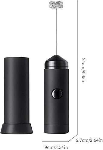 Mllkcao Mélangeur électronique Facile pour mousseur à Lait électrique Fouet créatif en Acier Inoxydable mousseur à café mélangeur à Lait - Nail Gallerys