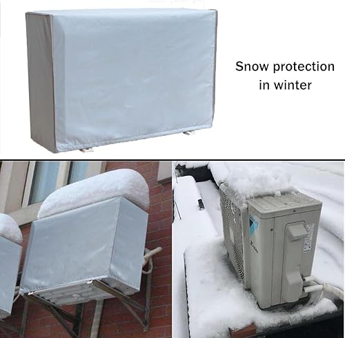 Bache de Protection, Housse Anti-poussière Pour Unité Extérieure De Climatiseur, Équipement Et Machine, Housse De Protection En Tissu Oxford Tout Compris, Housse Universelle Imperméable Pour Climatise - Nail Gallerys