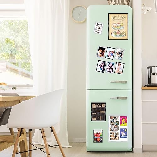 Ziamzra 8pcs Cadre Photo Magnetique 24x32cm Cadre Magnetique Argent Cadre Magnetique Mural Cadre Aimanté Mural A4 Affichage Étanche pour Licence Photos Document Cadre Dessin Enfant à Changer - Nail Gallerys