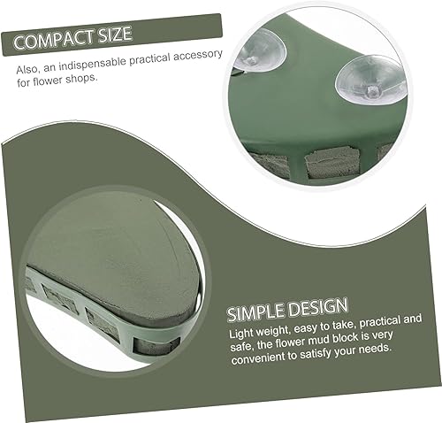 Angoily Blocs De Mousse Avec Blocs De Boue Pour Les Fournitures De Composition De Voiture De Mariage - Nail Gallerys