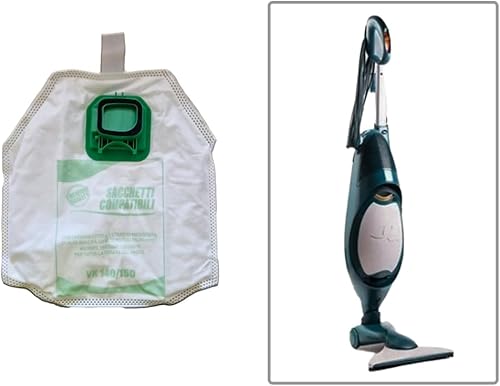DL SERVICE Lot de 18 Sacs d'aspirateur pour Vorwerk Kobold Vk 140 Vk 150, en microfibre, sacs de rechange compatibles, haute qualité - Nail Gallerys
