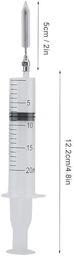 3D Gelée Gelatin Art Outils, Lot de 11 Gelatin Jelly Outils Art Gâteau Outils Jelly Décoration Outils Jelly Cake Décor Outils en Acier Inoxydable Jelly Cake Aiguilles avec Pièces Seringue - Nail Gallerys