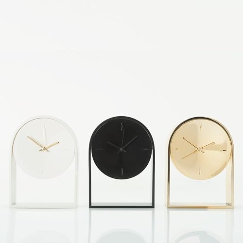 Kartell Air du Temps, Horloge Murale, Noir - Nail Gallerys
