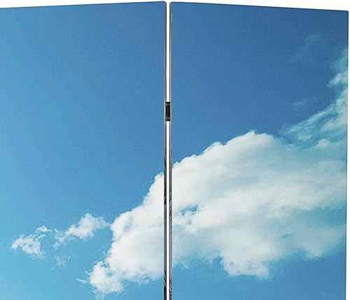 vidaXL Cloison de Séparation Pliable 217x170 cm Bois Paravent Écran Chambre - Nail Gallerys