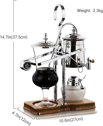 Siphon d'équilibre belge avec poignée en T Argenté - Nail Gallerys