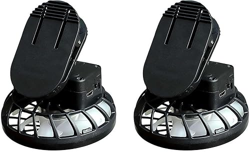 Ventilateur à clip avec panneau solaire, ventilateur solaire extérieur, mini ventilateurs électriques à charge solaire à clipser et USB solaire - Nail Gallerys