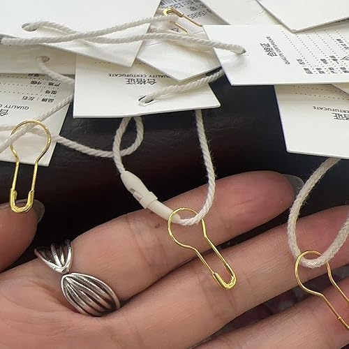 Lot de 600 Épingles de Sécurité dorées Broches en Forme de Gourde Petites Goupilles en Métal pour vêtements Bricolage Artisanat Faisant - Nail Gallerys