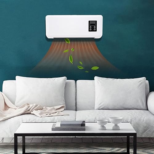 Climatiseur Split - Climatiseur Intelligent Portable Avec Télécommande Et Minuterie, Climatiseur Mural Chauffant Et Rafraîchissant Pour Chambre, Maison, Salle De Bain - Nail Gallerys