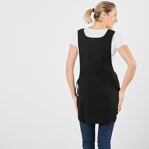 Hurry Jump Tablier de travail chasuble Blouse Chasuble fermeture Blouse de méange Blouse propreté Blouse restauration tablier boulangerie par lien 24 Coloris Disponibles - Nail Gallerys