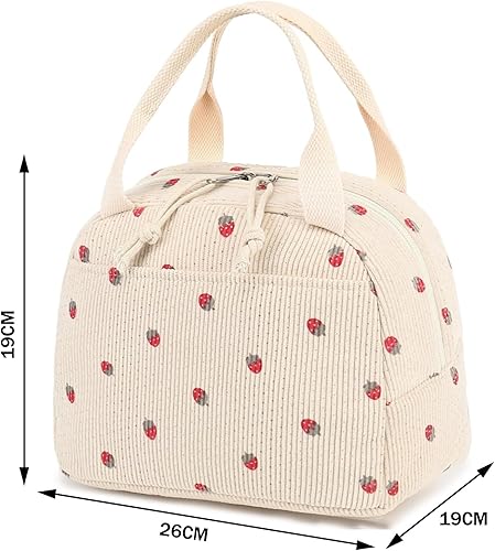 JSTHHTT 9.5L Sac Isotherme Repas, Sac à Lunch Isolé En éTanche, Lunch Box ImperméAble Portable Isotherme, Petit Panier Repas Pour Bureau, Travail, éTudiants, DéJeuner - Nail Gallerys