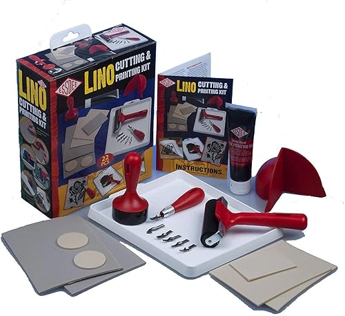 Essdee Lino Cutting and Printing Kit - 22 Pieces* - Nail Gallerys