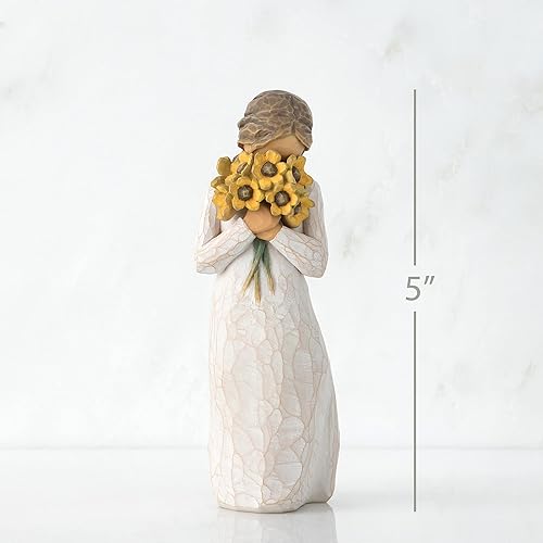 Enesco 27250 Personnage Saule Etreinte Chaleureuse 14 cm - Nail Gallerys