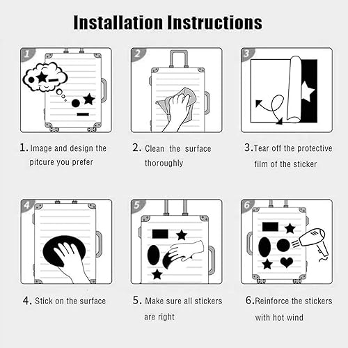 Yoimckay 100 Pièces Pack D'autocollants Mélangés Noir Blanc D'anime, Autocollants en Vinyle Imperméable, Autocollants Thème Animé, pour Bagages, Ordinateur Portable, Snowboard, Guitare, Motos - Nail Gallerys