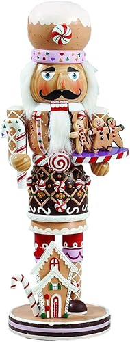 Kurt Adler Casse-Noisettes Pain-d'épices en Bois et polyrésine de 41 cm - Nail Gallerys