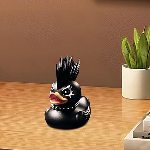 Figurine De Canard, Sculpture De Canard, Sculpture Gothique en Résine, Ornement Noir en Résine, Satanique Goth, Figurines Gothiques Maléfiques, Roche La Mort, Gothique, Statues - Nail Gallerys