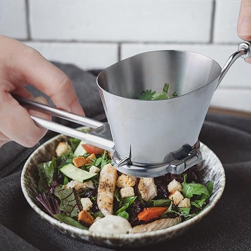 Hachoir à Oignons - Hachoir Manuel pour Aliments - Moulin Râpe Inox pour Noix Légumes Piment Coriandre et Ail Haché - Nail Gallerys