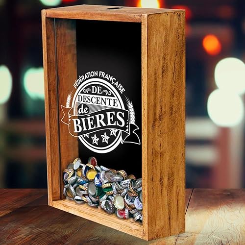Rétro Collecteur de Capsules de Bière - Nail Gallerys