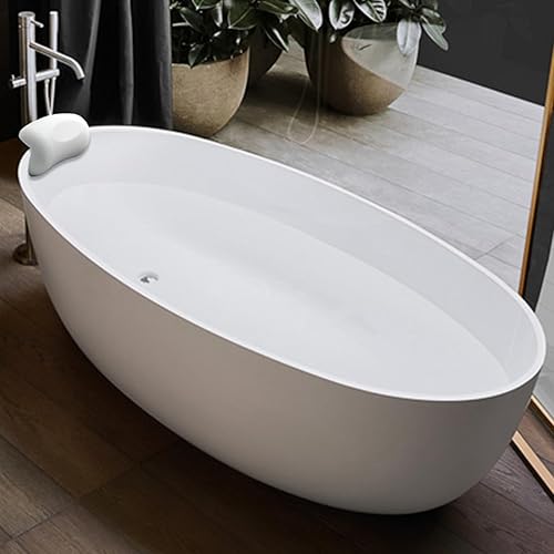 XJKLBYQ Oreiller pour Bain à remous, Oreiller de l'appui-tête Spa Universel, Coussin de Baignoire Ergonomique Doux avec Aspiration, Accessoires de baignoires polyvalentes pour Bain à remous, Piscine - Nail Gallerys