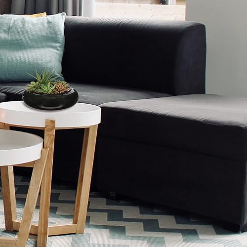 Atmosphera - Composition des Plantes arificielles - Vase en céramique - H6 cm - Nail Gallerys