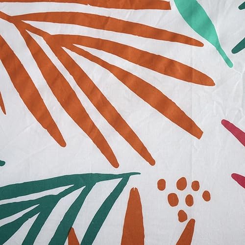 TODAY Sunshine Parure de lit 2 Personnes 240x260cm Coton imprimé 15.3, Blanc - Nail Gallerys