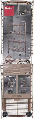 Metaltex - Resserre démontable 3 paniers - Lugano - Nail Gallerys