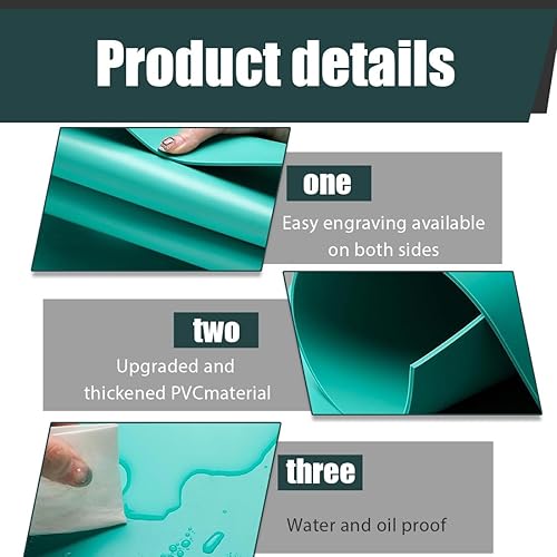 Linogravure, Lot de 4 Plaque Lnogravure Plaque Linogravure Caoutchouc Souple à Graver A4A6 Linoleum Gravure pour Tampons en Caoutchouc, Projets D'artisanat et d'impression (Vert) - Nail Gallerys