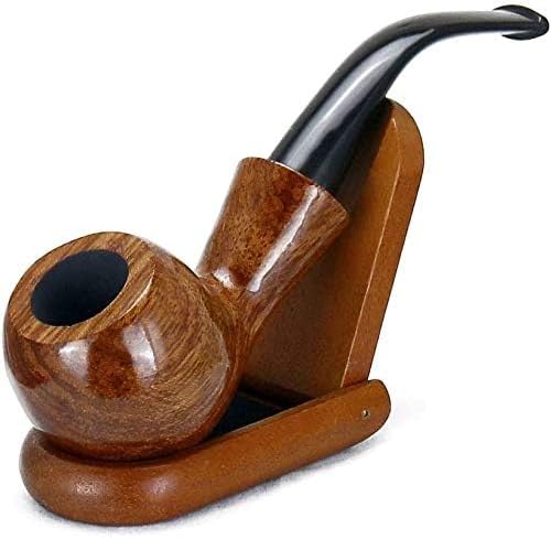 Joyoldelf Set de Pipes à Tabac en Bois, Tabac à Pipe avec Support pour Pipe à Fumer, Set de Pipes pour Débutants avec Boîte Cadeau et Accessoires - Nail Gallerys