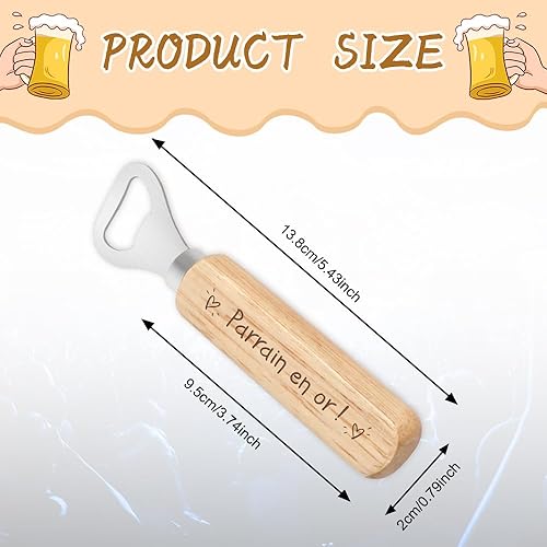 Cadeau Parrain,Idee Cadeau Parrain,Cadeau pour son Parrain,Cadeaux Parrain,Cadeau Pour Parrain,Cadeau Parrain Original,Idee Cadeau Bapteme Parrain Marraine,Ouvre Bouteille,Cadeau Noel Parrain - Nail Gallerys