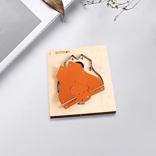 Dickly Matrice de Découpe du Cuir, Artisanat du Cuir, Outil Manuel Tranchant, Simple à Utiliser, Moule de Découpe du Cuir, Modèle de Poinçonnage, Bricolage P, en Forme de Vache - Nail Gallerys