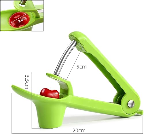 Cerise et Olive Pitter, Acier Inoxydable, Dénoyauteur à Cerise, Cerise Et Olive Pitter, Cranberries, Dénoyauteur à Cerise Ou Stoner, Pitter Extracteur, Fruit Outil Gadgets Cuisine Créatif - Nail Gallerys