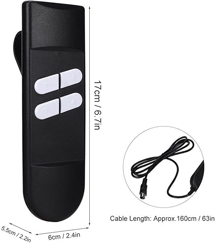 DeWin Contrôleur de Commutateur de Fauteuil Inclinable, Fauteuils Inclinables électriques 4 Boutons for Fauteuil élévateur Canapé électrique Contrôleur - Nail Gallerys