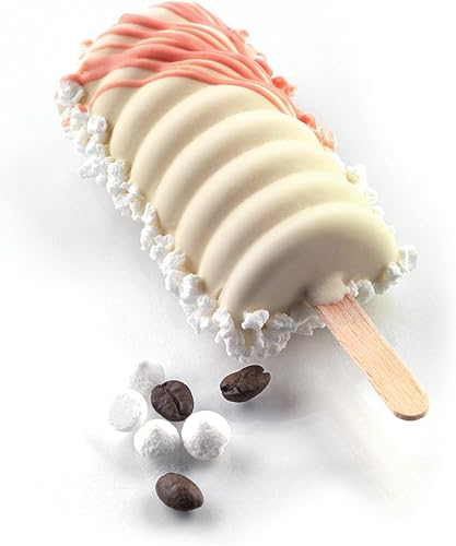 Silikomart 25.321.87.0065 Set GEL01 Kit de 2 Moules Forme Classique Silicone Blanc - Nail Gallerys