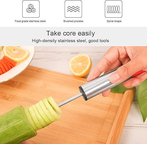 Carotteur de Fruits carottier à légumes carottier de légumes à Lame tranchante pour la Fabrication de salades Alimentaires Bricolage vegetable drill Boren - Nail Gallerys