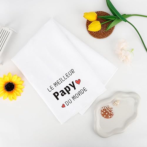 Idee Cadeau Grand Pere Anniversaire, Cadeau Papi Anniversaire Noel Idee Cadeaux Papy Fete des Grand Pere Fete des Papy Grands Peres, Idée Noel Cadeaux Pour Papi Meilleur Original Torchon Cuisine Utile - Nail Gallerys