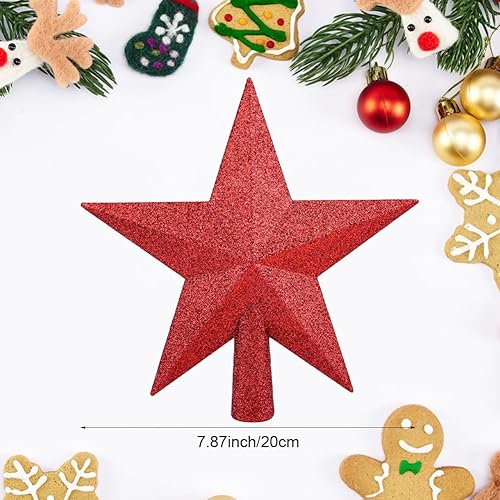 Étoile de Noël pour Cime du Sapin - Topper d'Arbre de Noël - Cimier en Forme D'Étoile - Christmas Tree Topper - Décoration - Nail Gallerys