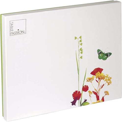 Tutti Fiori Plat à Tarte et Pelle en Porcelaine, Blanc, 30cm - Nail Gallerys