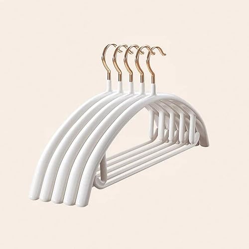 Lot de 5 cintres antidérapants peu encombrants pour adultes - Nail Gallerys