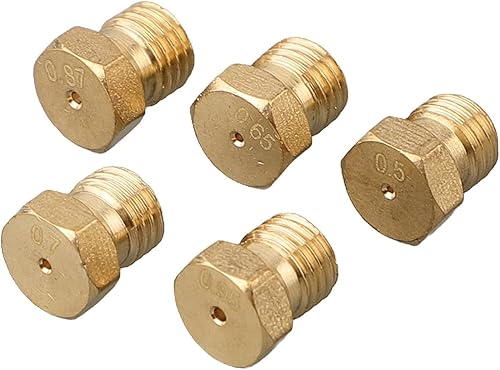 Kit de conversion compatible G30 et G31 5 injecteurs en laiton conçus pour brûleurs à gaz - Nail Gallerys